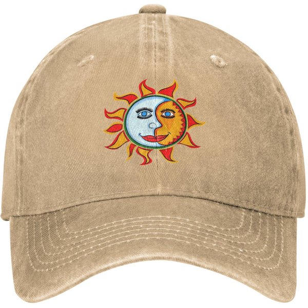 Gorras De BéIsbol Unisex Jovanotti Verano Deportivo De Mezclilla Gorras De BéIsbol Gorra Hip Hop Casquette One Size Beige-image