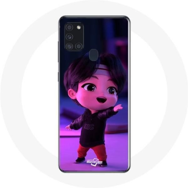 Coque Pour Samsung Galaxy A21S BTS Tinytan Jin Animation-image
