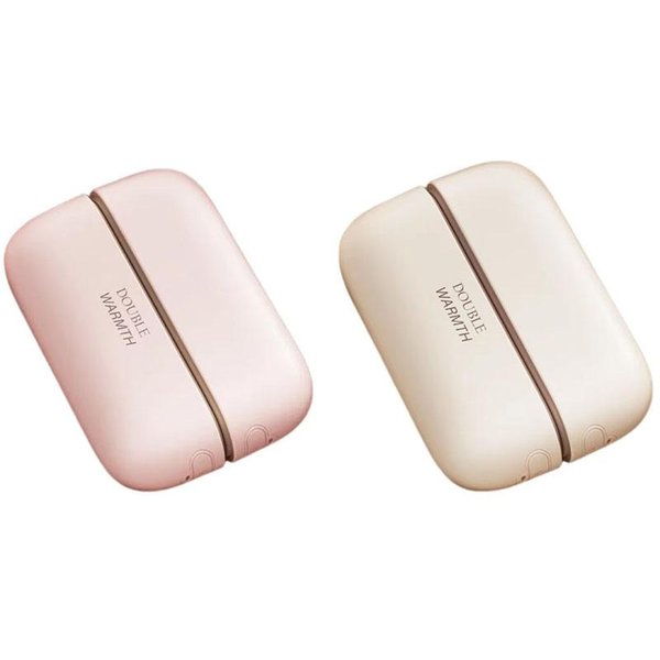 2 W 1 Magnetyczny Elektryczny Podgrzewacz Do RąK 6000Mah Mini Podgrzewacz Do RąK Ustawienie Podzielone 3 Biegi Regulowany PrzenośNy Podgrzewacz Do RąK Na Zimę WewnąTrz Na ZewnąTrz-image