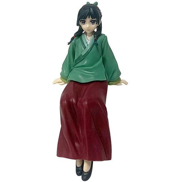 Anime PamięTniki Aptekarki Figurka 17Cm Maomi Figurka Akcyjna Model PVC Kawaii Dekoracja Samochodu Lalka Zabawki Dla Dzieci BożE Narodzenie Prezent Blue-image