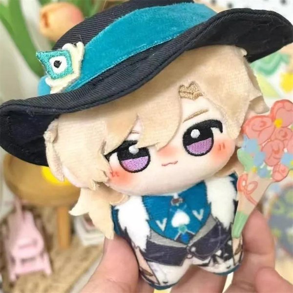 10 Cm Gra Honkai: Star Rail Cosplay Aventurine Dr. Stosunek MięKki Pluszowy Przystojny Wisiorek Plecak Breloczek Breloczek Prezenty Urodzinowe 10CM-image