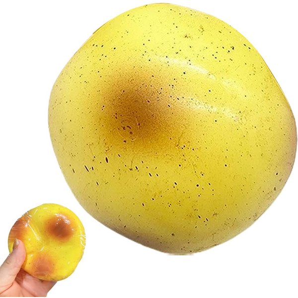 Realistyczny Pudding Ziemniaczany Squishy PiłEczka Antystresowa Powoli PodnosząCa MięKka RozciąGliwa Zabawka Fidget Do ŁAgodzenia LęKu Adhd Dla DorosłYch Zabawka Do ŚCiskania Yellow-image