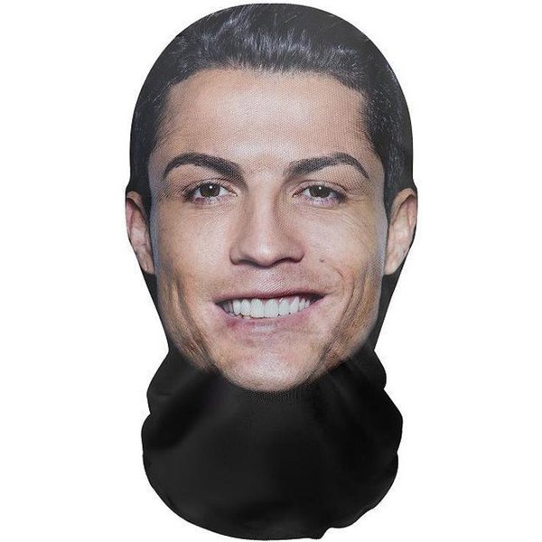 Maska 3D Realistyczna Twarz Maski Na Halloween Ludzka Twarz Maska Cosplay ŚMieszny Rekwizyt Imprezowy Maska Siatkowa Nakrycie GłOwy Na Całą Twarz Mascaras De Caras-image