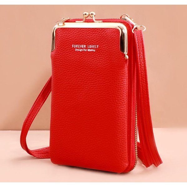 Moda MałE Torby Crossbody Damskie Mini Matowa SkóRzana Torba Na Ramię SprzęGłA Bolsas Damska Torba Na Telefon Torebka Torebka Zielony-image
