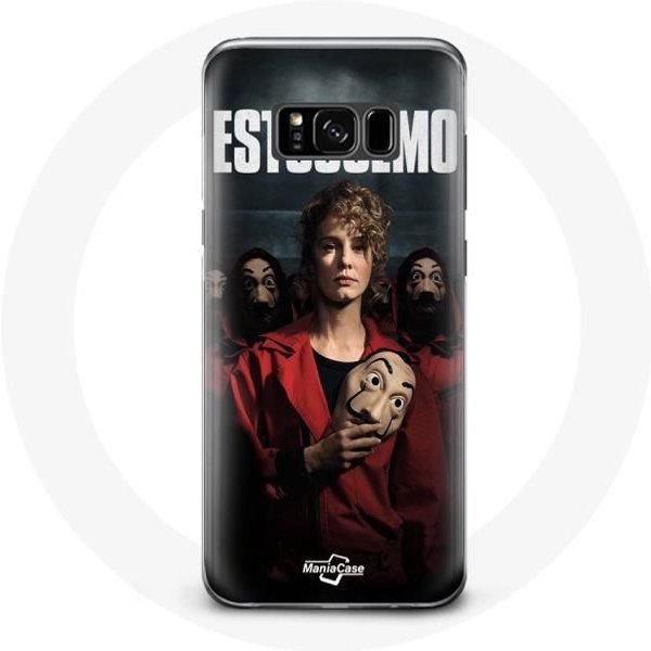 Funda Para Samsung Galaxy S8 Plus La Casa De Papel Estocolmo-image