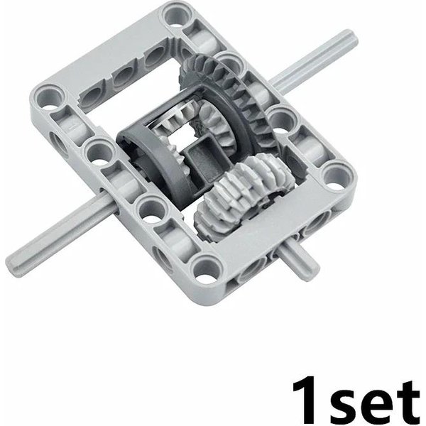 Klocki Konstrukcyjne MOC Techniczny RóżNicowy Mechaniczne Zabawki Komponenty High-Tech KołA ZęBate DziałA Z Featuring 6573 62821 65414-image