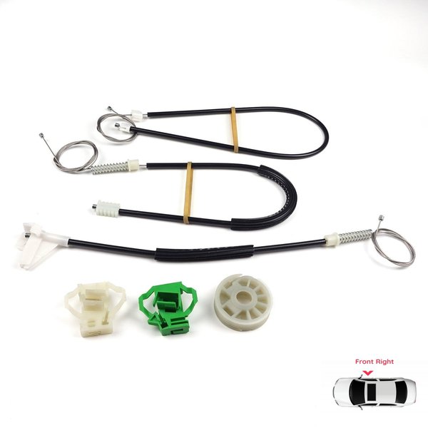BWR443 Kit De ReparacióN De Elevalunas EléCtrico Puerta Delantera Derecha Para Skoda Octavia MK1 1U 1996-2000 Pre-Facelift 1U0837462-image