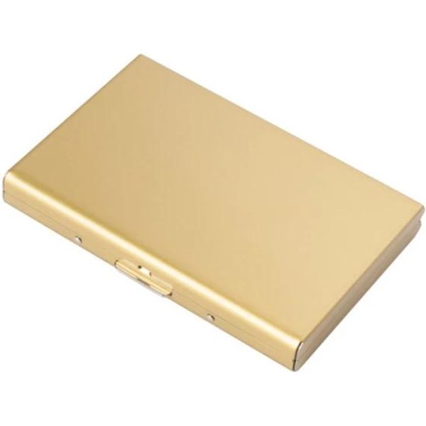 Antymagnetyczne Aluminiowe Etui Na Karty Rfid Unisex Metalowy Organizer Na Karty Biznesowe I Kredytowe-image
