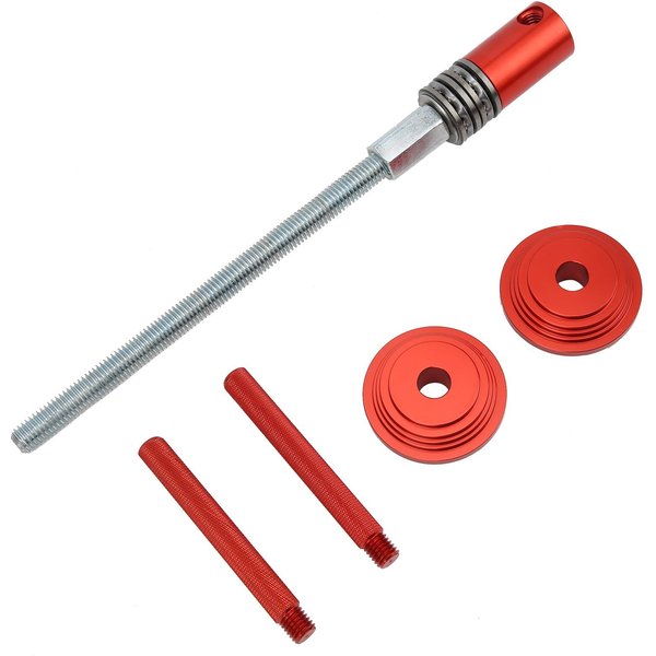 Herramienta De Prensa De Cazoletas De Pedalier De AleacióN De Aluminio Acero Inoxidable Para Bicicleta De Carretera ReparacióN De Bicicletas Red-image