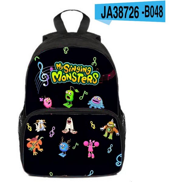 Nueva Mochila Concierto De Monstruos De My Singing Monsters, Mochila, Mochila Para Escuela Primaria Y JardíN De Infancia-image