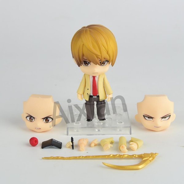 Aixlan#1160#1200 Figura Death Note Yagami Light EdicióN Linda 10CM L·Lawliet Modelo De AccióN De PVC Juguete De Anime Regalo Figura Coleccionable Beige-image