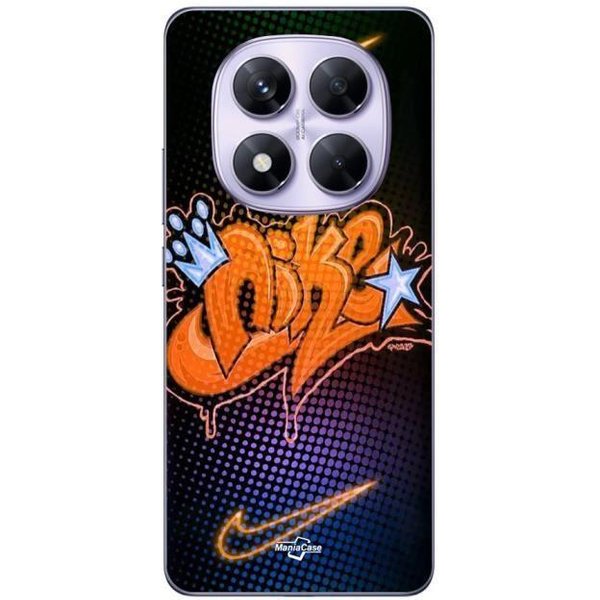 Funda - Nike - Redmi Note 14 Pro 5G - Flexible - Naranja - Just Do It Naranja-image