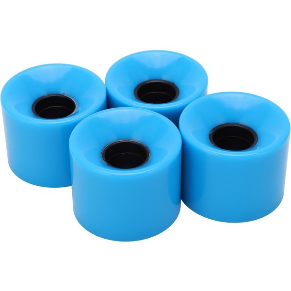 Puente 4 Piezas 60X45Mm Ruedas De Skateboard 78A Ruedas De Longboard Cruiser Piezas De Repuestoazul-image