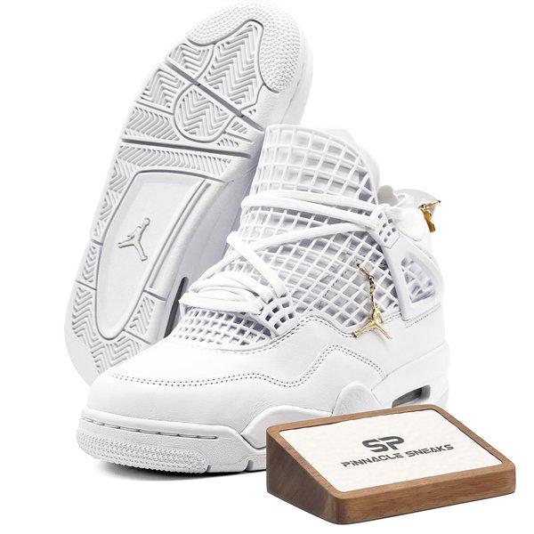 Jordan Air Jordan 4 “Net” Noszone ŚRednio Wysokie Retro Damskie BiałE FN7251-107 EU 36.5 BiałY-image