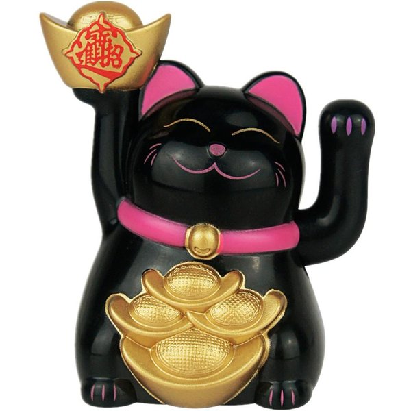 Gato De La Suerte Chino Grande Dorado Maneki Neko Mano Agitando Pata Arriba Riqueza Prosperidad Bienvenida Buena Suerte Gato Agitando Regalo De CumpleañOs DecoracióN-image