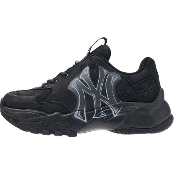 MLB New York Yankees CóModas VersáTiles Aumentan La Altura Zapatillas Bajas Tipo 'Dad Shoes' Unisex Zapatillas Negras 3ASHVT65N-50BKS 42-image