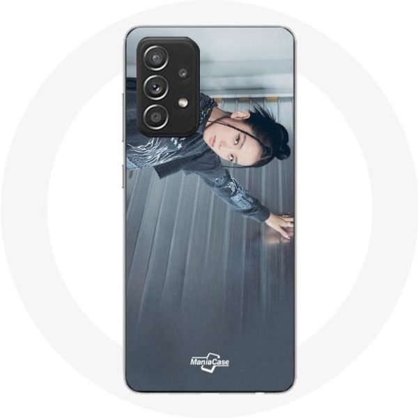 Funda - Maniacase - Samsung Galaxy A33 5G - Silicona - Flexible - Negro - Blackpink Negro-image