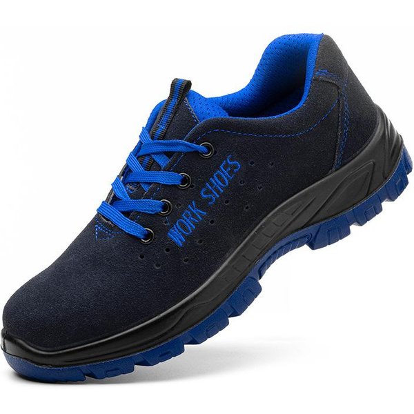 Zapatos De Seguridad Laboral Antiaplastastamiento Y AntipenetracióN Puntera De Acero Zapatos De Seguridad Laboral Resistentes Al Desgaste, Antideslizantes Y Resistentes Al Aceite Zapatos De Seguridad 38-image