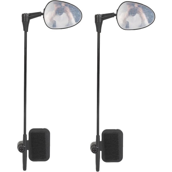 1 Para Lusterek Wstecznych Do Kasku Rowerowego 360 Stopni Regulowane Rowerowe Lustro SzerokokąTne-image