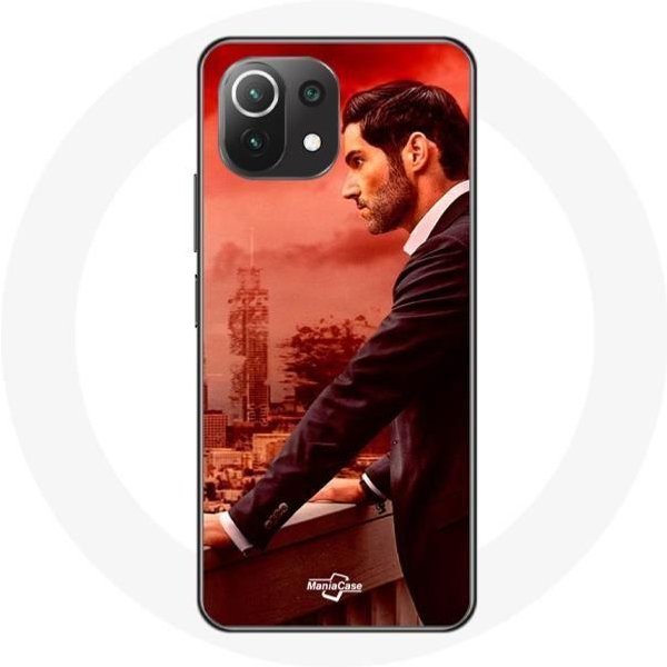 Funda - Xiaomi - Mi 11 Lite - Roja - Flexible - Lucifer Morningstar Temporada 5-image