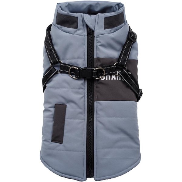 Ropa De Invierno CáLida Para Perro Mascota Chaqueta Para Perro Con ArnéS Abrigo Impermeable Para Perros PequeñOs Medianos Chihuahua Bulldog FrancéS Disfraces M-image