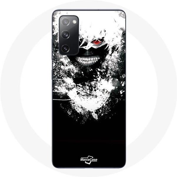 Funda - Maniacase - Samsung Galaxy S20 FE - Anime Tokyo Ghoul - ProteccióN - Flexible Negro-image