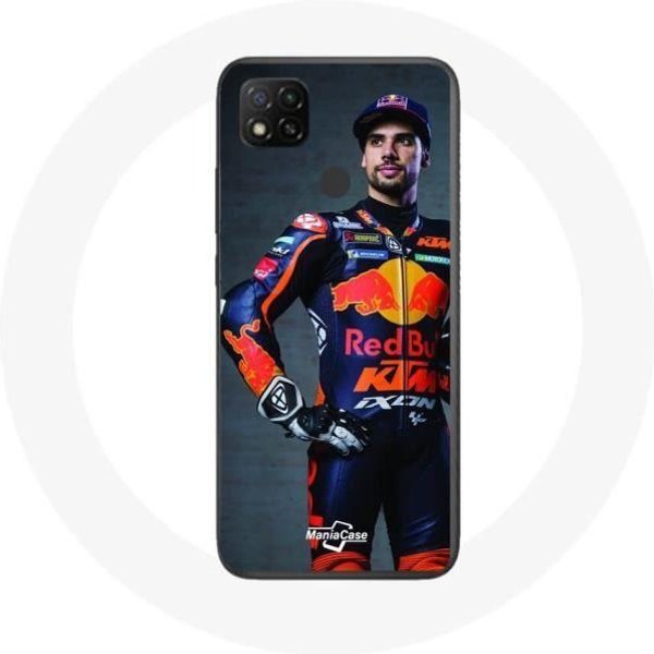 Funda - Maniacase - Xiaomi Redmi 9C - Miguel Oliveira Moto GP - Flexible - ProteccióN Negro-image