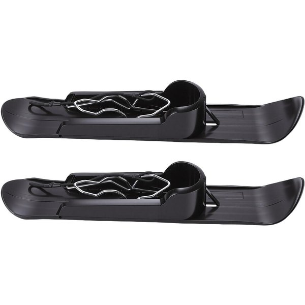 2 Uds. Tabla De Esquí Para Cochecito NiñOs Actividades Invernales Al Aire Libre Snowboard Trineo Para Cochecito Bicicleta De Equilibrio-image