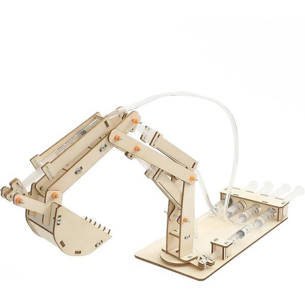 Model Hydraulicznego Koparki DIY Zestaw Stem NarzęDzie Do EksperymentóW Fizycznych Zabawki Naukowe Dla Dzieci Edukacyjne Zabawki Dla Dzieci ArtykułY Szkolne Y5387YY--image