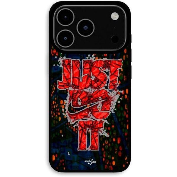 Etui Dla Iphone 17 Pro Nike Just Do It Czerwone Maniacase Czarny-image
