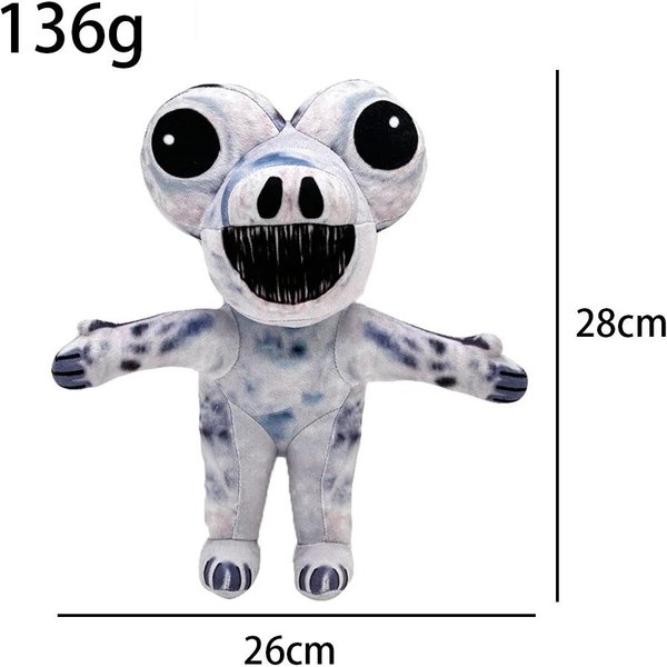 Zoonomaly Pluszowa Zabawka Zoo Horror Anime SłOń MałPa KróLik Pluszowe ZwierząTko MięKka Zabawka Poduszka Prezent Dla FanóW-image