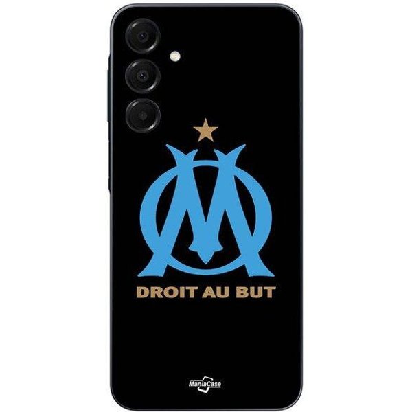 Funda De TeléFono - Maniacase - Samsung Galaxy A16 - Silicona - Logo Om Olympique De Marsella - Negro-image