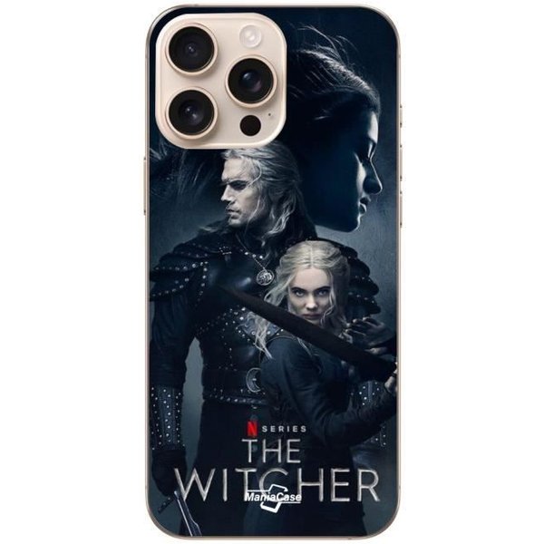 Coque Iphone 16 Pro Max The Witcher Geralt Yennefer Ciri Epee Maniacase-image