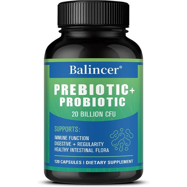 Suplemento DietéTico Mezcla ProbióTica, 20 Mil Millones De Ufc, 120 CáPsulas Por Botella, Sin Gluten 120 Capsules-image