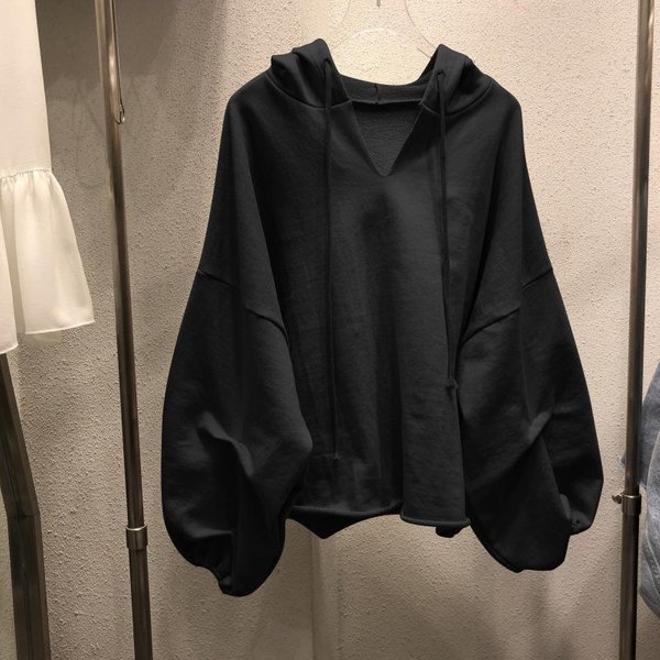 Sweter Damski Z Kapturem, Cienki, W DużYm Rozmiarze, Jesienno-Zimowy, LuźNy, W Stylu KoreańSkim 2XL Gray-image