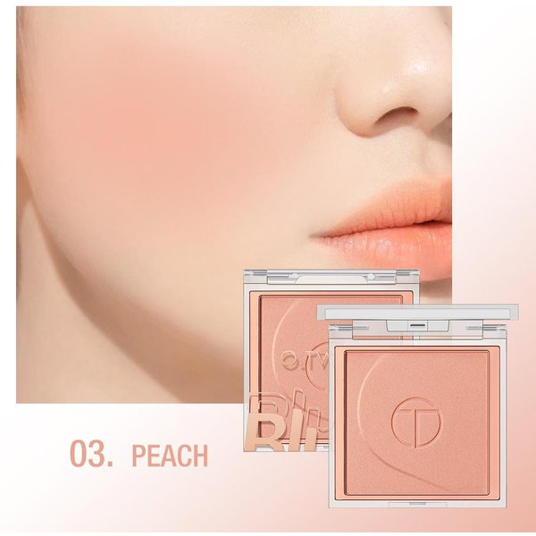 O.Two.O Matowy Róż Do PoliczkóW W PłYnie Mist Peach Orange Naturalny Blask SC044-03-image