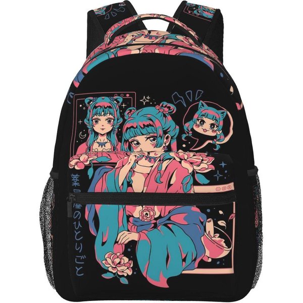 Anime Dzienniki Apothekarki Jinshi Maomao Nadruk Plecak Ucznia Torba Szkolna Plecak Jednodniowy PodróżNy Dla ChłOpcóW DziewcząT Torba Na KsiążKi Torby Na Ramię One Size-image
