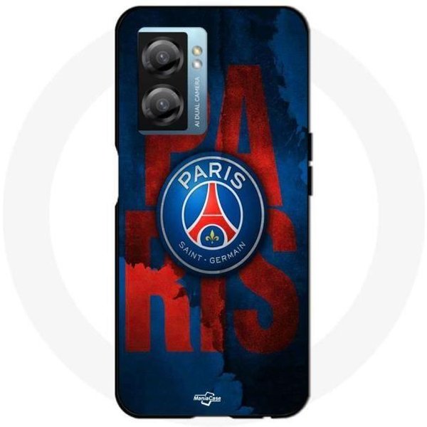 Coque Maniacase Pour Oppo A77 5G Paris Saint Germain FC Logo-image