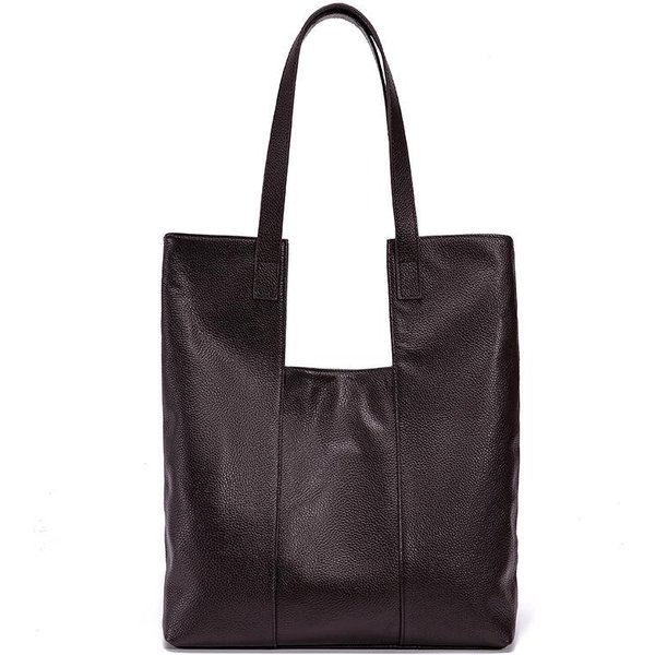 Bolso De Hombro De Alta Gama Para OtoñO E Invierno Nuevo Bolso Tote VersáTil Para El Trabajo Gran Capacidad Piel Jurchen-image