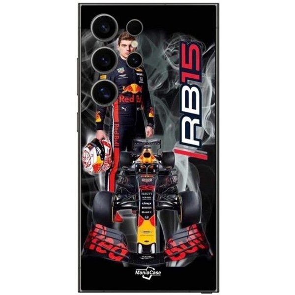 Funda Para Samsung Galaxy S24 Ultra Max Verstappen Renault Sport Red Bull F1 Negro-image