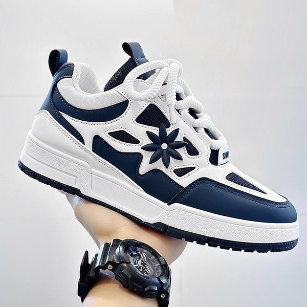 Zapatos Vulcanizados De Plataforma Para Hombre Nueva Moda Aumentado Suela Gruesa Transpirable Casual Resistente Al Desgaste Zapatos Deportivos Casuales Para Hombre 40-image