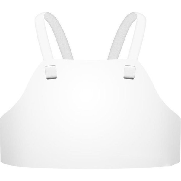 WytrzymałY Ochraniacz Na Klatkę Piersiową Do Szermierki Rozmiary Xs-Xl Unisex SprzęT Ochronny BiałA Kamizelka WyposażEnie CiałA Dla Dzieci Ochraniacz Do Szermierki XL-image