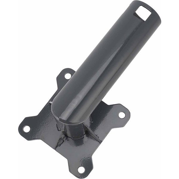 Kit De Montaje Para Starlink AleacióN De Aluminio Heavy Duty Montaje De Poste Para Antena ParabóLica De Internet Satelital Para Techo Pared Type 1 Gray-image