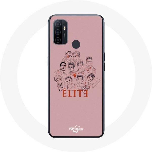 Funda - Oppo - A53 Elite - Flexible - Rosa - PóSter Personajes Fanart Logo-image
