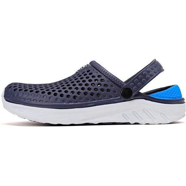 Letnie MęSkie Kapcie Outdoor Modne Wygodne SandałY OddychająCe AntypośLizgowe Buty PlażOwe Lekkie MięKkie Buty Ogrodowe 41 White-image