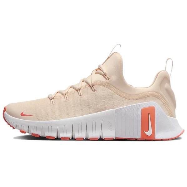 Nike Free Metcon 6 Guava Ice Damskie Sneakersy PomarańCzowe Jasne-Dziki-Mango BiałE FJ7126-801 40.5 Beige-image