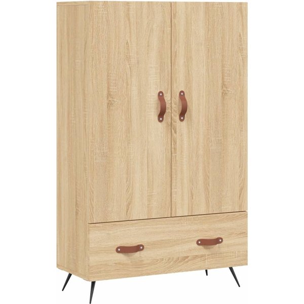 Vidaxl Armario Alto, Roble Sonoma, 69,5X31X115 Cm-image
