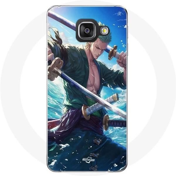 Funda Maniacase Para Samsung Galaxy A3 2017 One Piece Roronoa Zoro Espada Manga Anime-image
