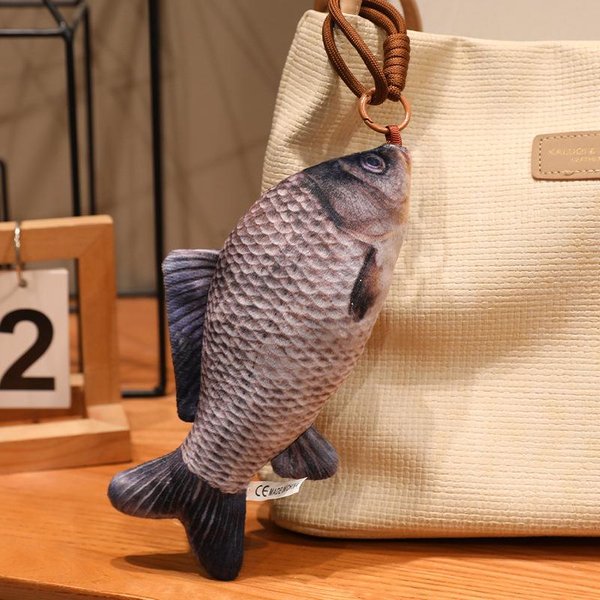 Colgante De Peluche De Pez Tropical De 20 Cm Relleno Animal Marino Submarino Almohada Llavero DecoracióN Peluche Para Bolso Regalo 20Cm Pendant-image