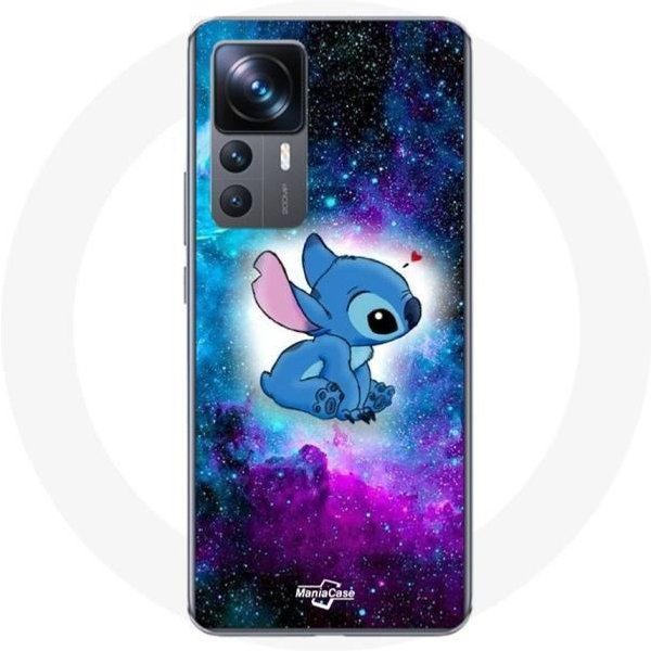 Coque - Maniacase - Xiaomi 12T - Souple - Coloré - Stitch Ohana-image